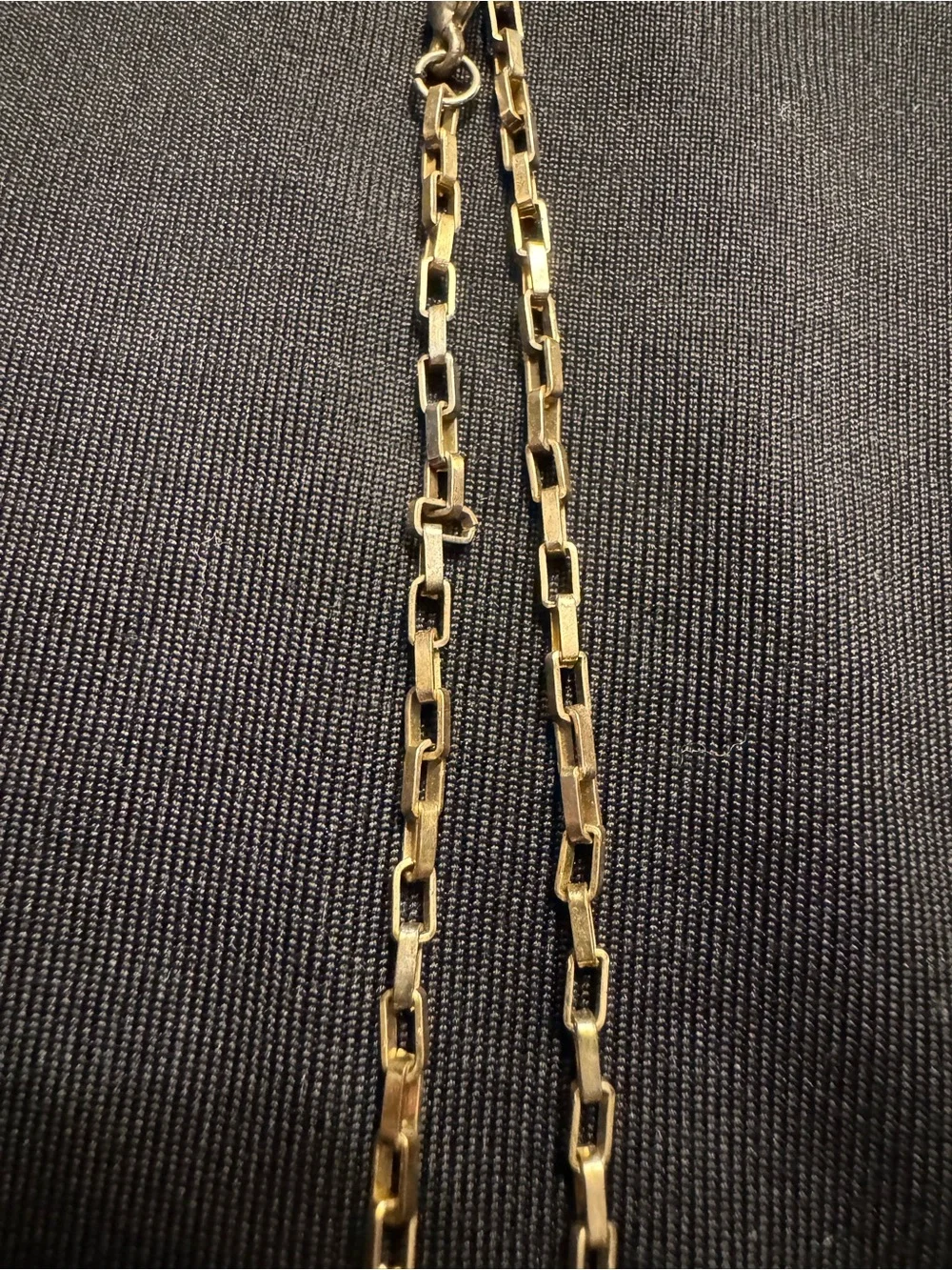 Quartz and Wood Organic Paperclip Necklace